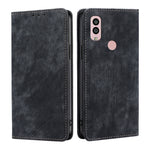 Custodia per telefono in pelle magnetica con spazzola antifurto RFID, For Kyocera Android One S10, For OnePlus Ace 2/11R