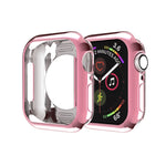 Placcatura in TPU Custodia protettiva per fori rotondi, For Apple Watch Series 3 & 2 & 1 38mm, For Apple Watch Series 6 / 5 / 4 / SE 2025 / 2023 / 2022 44mm