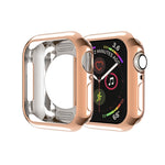 Placcatura in TPU Custodia protettiva per fori rotondi, For Apple Watch Series 3 & 2 & 1 38mm, For Apple Watch Series 6 / 5 / 4 / SE 2025 / 2023 / 2022 44mm