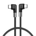 Cavo dati USB-C a doppio gomito 100W per iPhone 15 e 16