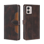 Custodia per telefono in pelle con fibbia magnetica Skin Feel, For Motorola Moto G53 5G/G13 4G/G23 4G, For Motorola Moto G73 5G, For OPPO Reno8 T 5G/A1 Pro 5G, For Xiaomi Redmi 12C 4G, For Kyocera Android One S10, For OnePlus Ace 2/11R