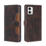 Custodia per telefono in pelle con fibbia magnetica Skin Feel, For Motorola Moto G53 5G/G13 4G/G23 4G, For Motorola Moto G73 5G, For OPPO Reno8 T 5G/A1 Pro 5G, For Xiaomi Redmi 12C 4G, For Kyocera Android One S10, For OnePlus Ace 2/11R