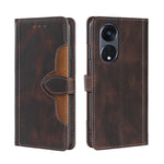Custodia per telefono in pelle con fibbia magnetica Skin Feel, For Motorola Moto G53 5G/G13 4G/G23 4G, For Motorola Moto G73 5G, For OPPO Reno8 T 5G/A1 Pro 5G, For Xiaomi Redmi 12C 4G, For Kyocera Android One S10, For OnePlus Ace 2/11R