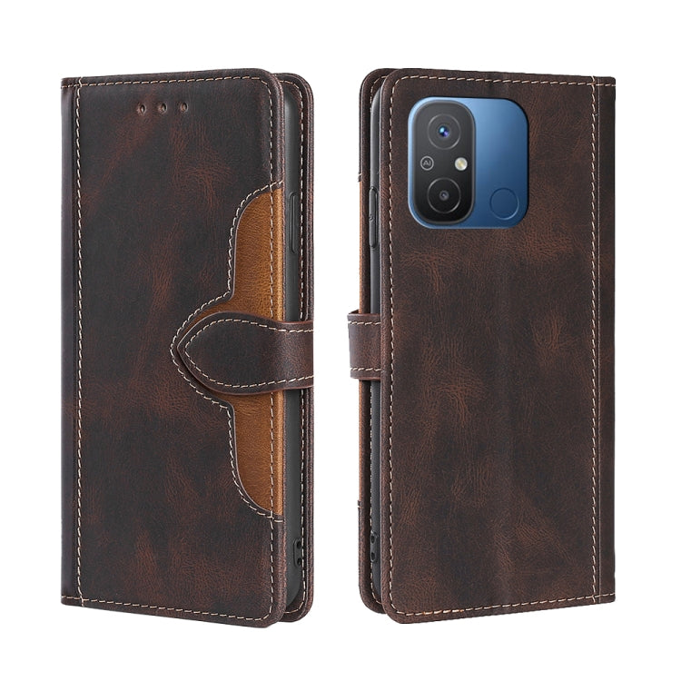 Custodia per telefono in pelle con fibbia magnetica Skin Feel, For Motorola Moto G53 5G/G13 4G/G23 4G, For Motorola Moto G73 5G, For OPPO Reno8 T 5G/A1 Pro 5G, For Xiaomi Redmi 12C 4G, For Kyocera Android One S10, For OnePlus Ace 2/11R