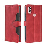 Custodia per telefono in pelle con fibbia magnetica Skin Feel, For Motorola Moto G53 5G/G13 4G/G23 4G, For Motorola Moto G73 5G, For OPPO Reno8 T 5G/A1 Pro 5G, For Xiaomi Redmi 12C 4G, For Kyocera Android One S10, For OnePlus Ace 2/11R