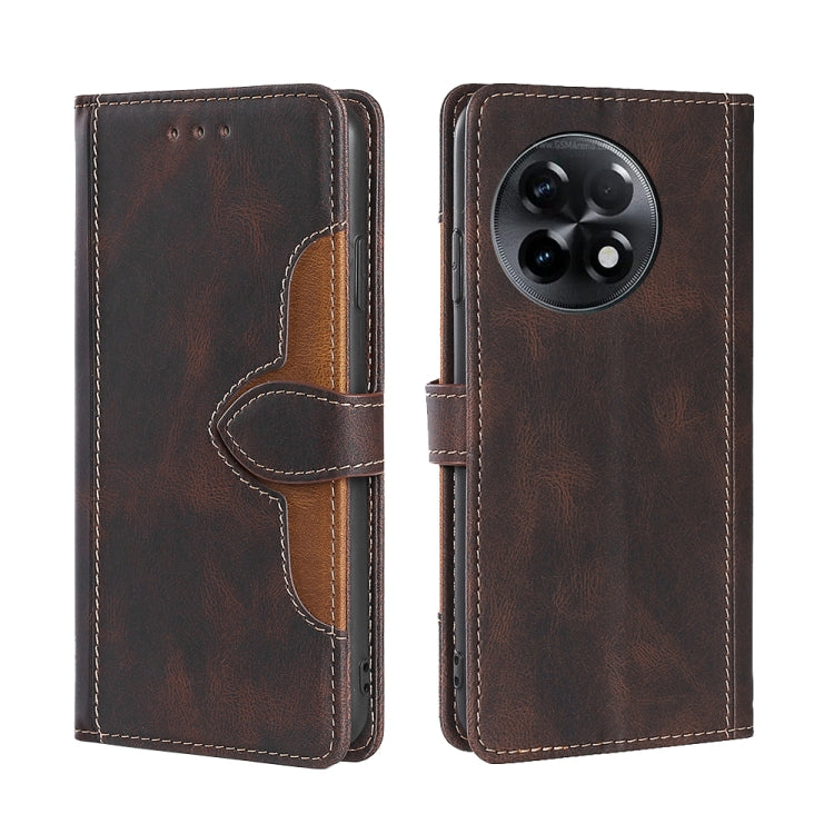 Custodia per telefono in pelle con fibbia magnetica Skin Feel, For Motorola Moto G53 5G/G13 4G/G23 4G, For Motorola Moto G73 5G, For OPPO Reno8 T 5G/A1 Pro 5G, For Xiaomi Redmi 12C 4G, For Kyocera Android One S10, For OnePlus Ace 2/11R