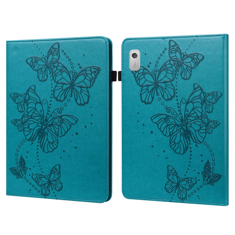 Custodia per tablet in pelle con motivo a farfalla goffrata, For Lenovo Tab M9