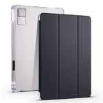 Custodia per tablet Smart Leather in TPU trasparente pieghevole a 3 pieghe con slot per penna, For Xiaomi Redmi Pad 10.61