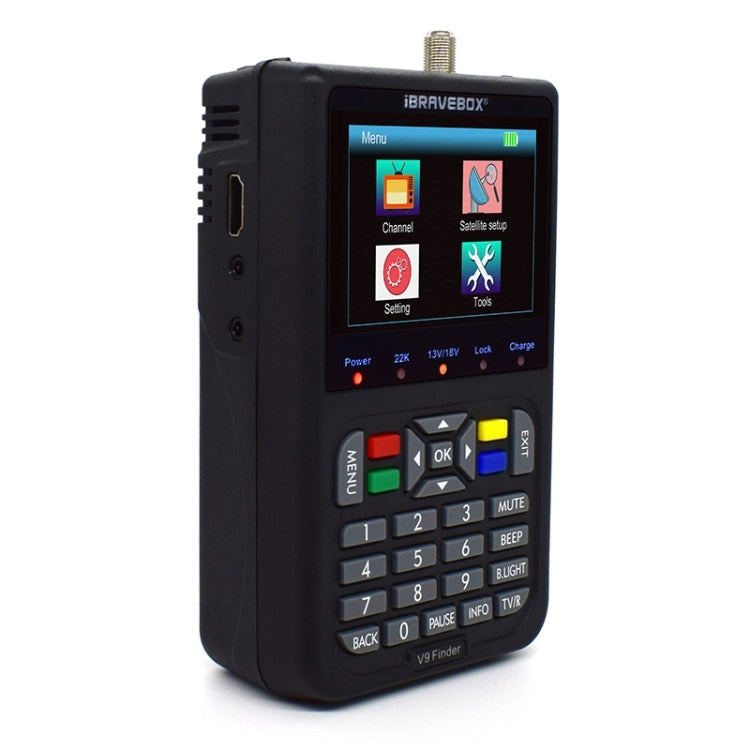 iBRAVEBOX V9 Finder digitale segnale satellite con LCD 3,5"