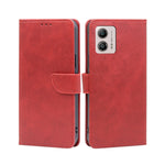 Custodia per telefono in pelle flip con fibbia in vitello, For Motorola Moto G53 5G/G13 4G/G23 4G, For Motorola Moto G73 5G, For OPPO Reno8 T 5G/A1 Pro 5G, For Kyocera Android One S10, For OnePlus Ace 2/11R