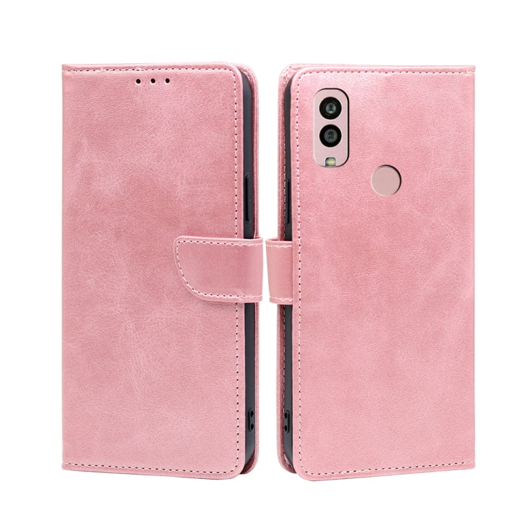 Custodia per telefono in pelle flip con fibbia in vitello, For Motorola Moto G53 5G/G13 4G/G23 4G, For Motorola Moto G73 5G, For OPPO Reno8 T 5G/A1 Pro 5G, For Kyocera Android One S10, For OnePlus Ace 2/11R