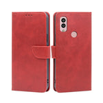 Custodia per telefono in pelle flip con fibbia in vitello, For Motorola Moto G53 5G/G13 4G/G23 4G, For Motorola Moto G73 5G, For OPPO Reno8 T 5G/A1 Pro 5G, For Kyocera Android One S10, For OnePlus Ace 2/11R