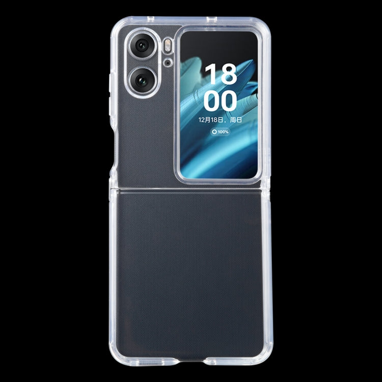 Custodia per telefono in TPU trasparente ultrasottile da 0,75 mm, For OPPO Find N2 Flip
