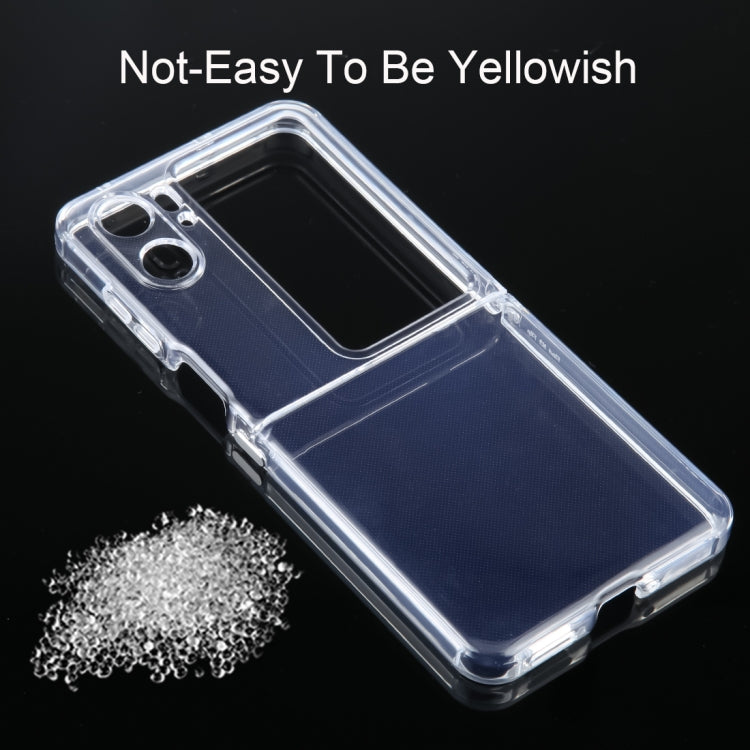 Custodia per telefono in TPU trasparente ultrasottile da 0,75 mm, For OPPO Find N2 Flip