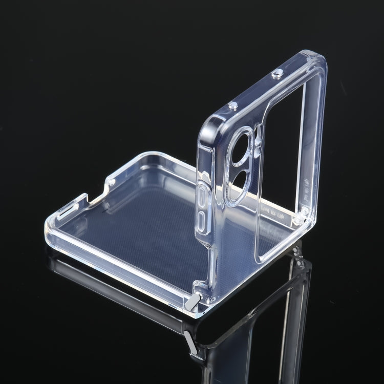 Custodia per telefono in TPU trasparente ultrasottile da 0,75 mm, For OPPO Find N2 Flip
