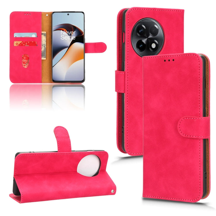 Custodia per telefono in pelle con vibrazione magnetica Skin Feel, For Kyocera Android One S10, For OnePlus 11R 5G / Ace 2 5G