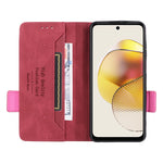 Custodia per cellulare in pelle con chiusura magnetica, For Motorola Moto G13 / G23 / G53, For Motorola Moto E13 4G, For Motorola Moto G73, For Honor X8a