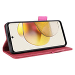 Custodia per cellulare in pelle con chiusura magnetica, For Motorola Moto G13 / G23 / G53, For Motorola Moto E13 4G, For Motorola Moto G73, For Honor X8a