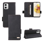 Custodia per cellulare in pelle con chiusura magnetica, For Motorola Moto G13 / G23 / G53, For Motorola Moto E13 4G, For Motorola Moto G73, For Honor X8a