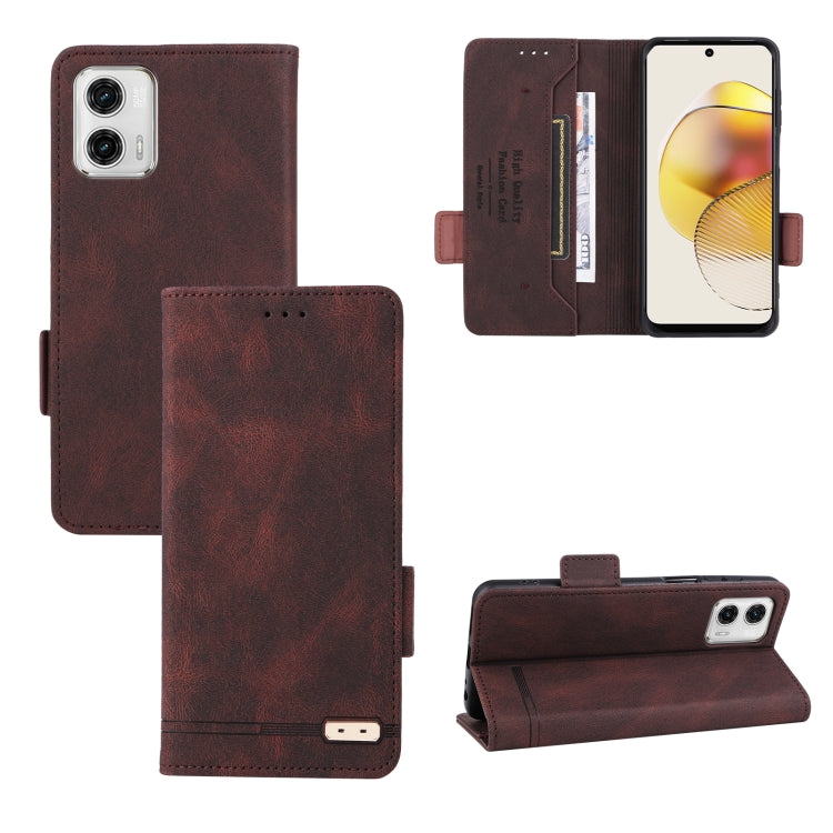 Custodia per cellulare in pelle con chiusura magnetica, For Motorola Moto G13 / G23 / G53, For Motorola Moto E13 4G, For Motorola Moto G73, For Honor X8a