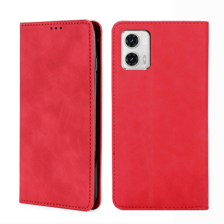 Custodia per telefono in pelle con vibrazione orizzontale magnetica Skin Feel, For Motorola Moto G53 5G/G13 4G/G23 4G, For Motorola Moto G73 5G, For OPPO Reno8 T 5G/A1 Pro 5G, For Xiaomi Redmi 12C 4G