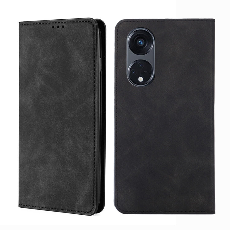 Custodia per telefono in pelle con vibrazione orizzontale magnetica Skin Feel, For Motorola Moto G53 5G/G13 4G/G23 4G, For Motorola Moto G73 5G, For OPPO Reno8 T 5G/A1 Pro 5G, For Xiaomi Redmi 12C 4G