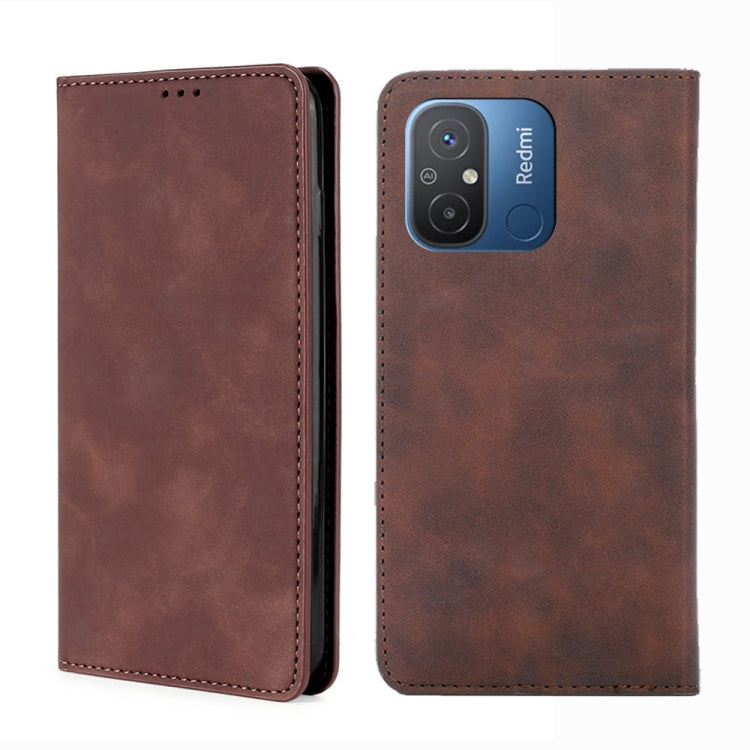Custodia per telefono in pelle con vibrazione orizzontale magnetica Skin Feel, For Motorola Moto G53 5G/G13 4G/G23 4G, For Motorola Moto G73 5G, For OPPO Reno8 T 5G/A1 Pro 5G, For Xiaomi Redmi 12C 4G