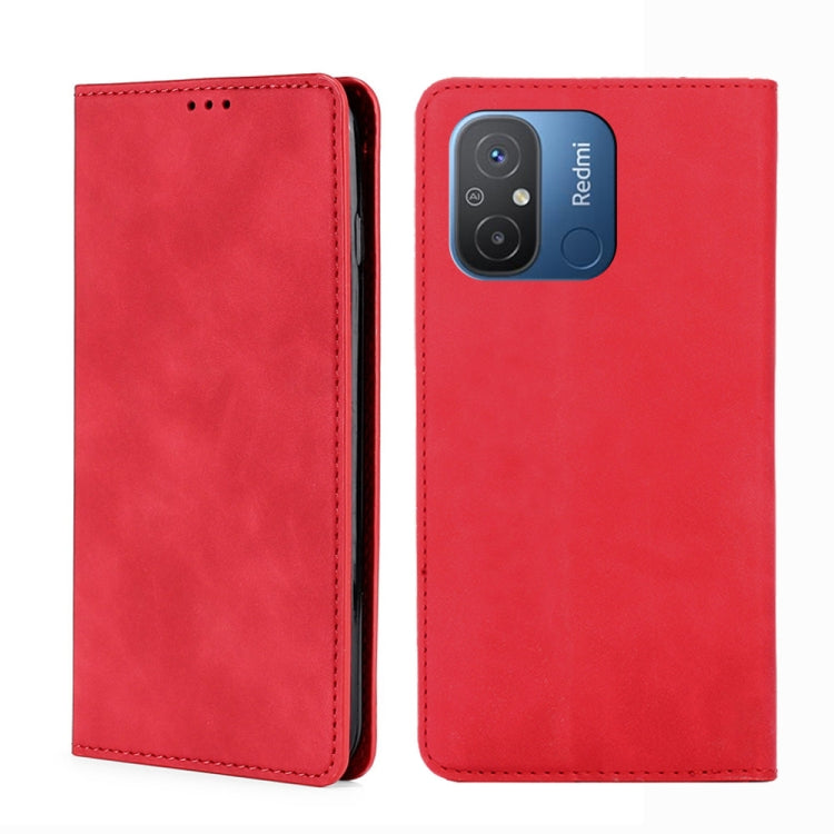 Custodia per telefono in pelle con vibrazione orizzontale magnetica Skin Feel, For Motorola Moto G53 5G/G13 4G/G23 4G, For Motorola Moto G73 5G, For OPPO Reno8 T 5G/A1 Pro 5G, For Xiaomi Redmi 12C 4G