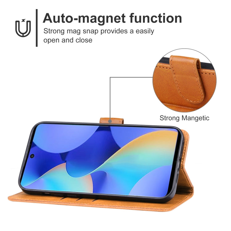 Custodia per telefono in pelle, For Huawei nova 10 Youth, For Honor Magic5 Ultimate, For Ulefone Power Armor 19T, For OnePlus Ace 2V, For ZTE nubia Z50 Ultra, For Tecno Spark 10 Pro