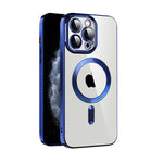 Custodia per telefono MagSafe in TPU con placcatura in tessuto CD con pellicola per lenti, For iPhone 12 Pro Max, For iPhone 11, For iPhone 11 Pro Max