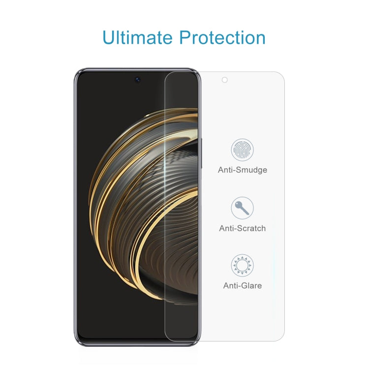 50 pellicole in vetro temperato 0,26 mm 9H 2,5D, For Huawei nova 10 Youth (50 PCS), For OnePlus Ace 2V(50 PCS), For Honor Magic5 Ultimate(50 PCS), For Ulefone Power Armor 19T(50 PCS), For ZTE nubia Z50 Ultra(50 PCS), For Tecno Spark 10 Pro(50 PCS)