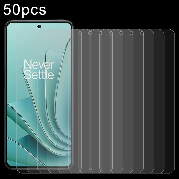 50 pellicole in vetro temperato 0,26 mm 9H 2,5D, For Huawei nova 10 Youth (50 PCS), For OnePlus Ace 2V(50 PCS), For Honor Magic5 Ultimate(50 PCS), For Ulefone Power Armor 19T(50 PCS), For ZTE nubia Z50 Ultra(50 PCS), For Tecno Spark 10 Pro(50 PCS)