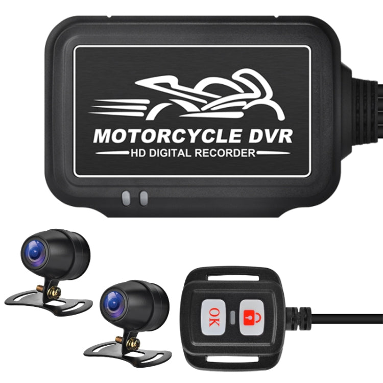 DVR per moto HD impermeabile Dual AHD 1080P SE3, supporto scheda TF/video ciclismo/monitoraggio parcheggio, SE3