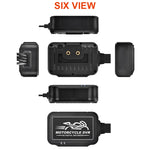 DVR per moto HD impermeabile Dual AHD 1080P SE3, supporto scheda TF/video ciclismo/monitoraggio parcheggio, SE3