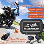 DVR per moto HD impermeabile Dual AHD 1080P SE3, supporto scheda TF/video ciclismo/monitoraggio parcheggio, SE3