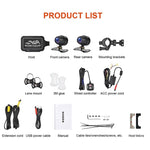 DVR per moto HD impermeabile Dual AHD 1080P SE3, supporto scheda TF/video ciclismo/monitoraggio parcheggio, SE3