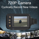 DVR per motocicletta HD impermeabile SE30 da 2,0 pollici 1080P, supporto scheda TF/video ciclismo/monitoraggio parcheggio, SE30