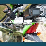 DVR per motocicletta HD impermeabile SE30 da 2,0 pollici 1080P, supporto scheda TF/video ciclismo/monitoraggio parcheggio, SE30