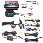 DVR per motocicletta HD impermeabile SE30 da 2,0 pollici 1080P, supporto scheda TF/video ciclismo/monitoraggio parcheggio, SE30