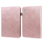 Custodia per tablet in pelle con motivo a fiore in pizzo, For Lenovo Tab M9