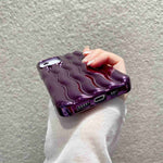 Cassa del telefono di struttura dell'onda di acqua di placcatura 3D, For iPhone 14 Pro Max, For iPhone 14 Pro, For iPhone 14, For iPhone 14 Plus, For iPhone 13 Pro Max, For iPhone 13 Pro