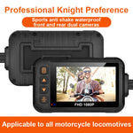 DVR per motocicletta HD impermeabile SE60 da 3,0 pollici 1080P, supporto scheda TF/video ciclismo/monitoraggio parcheggio, SE60