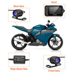 DVR per motocicletta HD impermeabile SE60 da 3,0 pollici 1080P, supporto scheda TF/video ciclismo/monitoraggio parcheggio, SE60