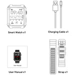 Rogbid Tank S2 Smart Watch con schermo IPS da 1,83 pollici, supporto per chiamate Bluetooth / pressione sanguigna / monitoraggio del sonno, S2 (Black), S2 (Blue), S2 (Green)