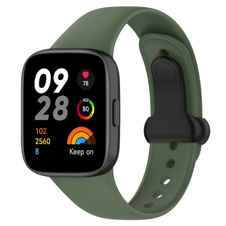 Cinturino in silicone con bottone a chiodo, For Redmi Watch 3