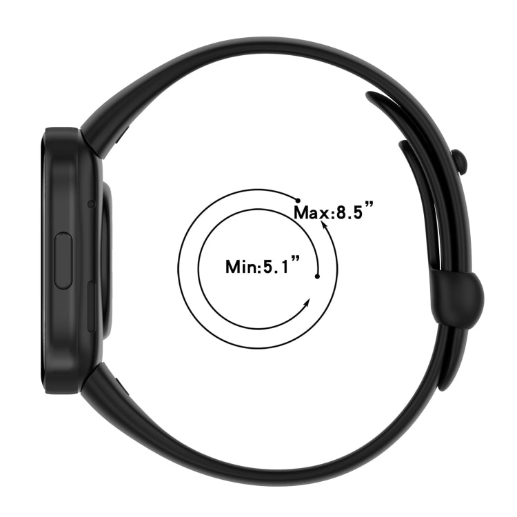 Cinturino in silicone con bottone a chiodo, For Redmi Watch 3
