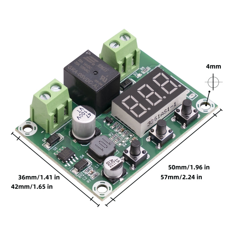 JH-M609 Modulo di protezione tensione CC batteria DC6-80V, JH-M609