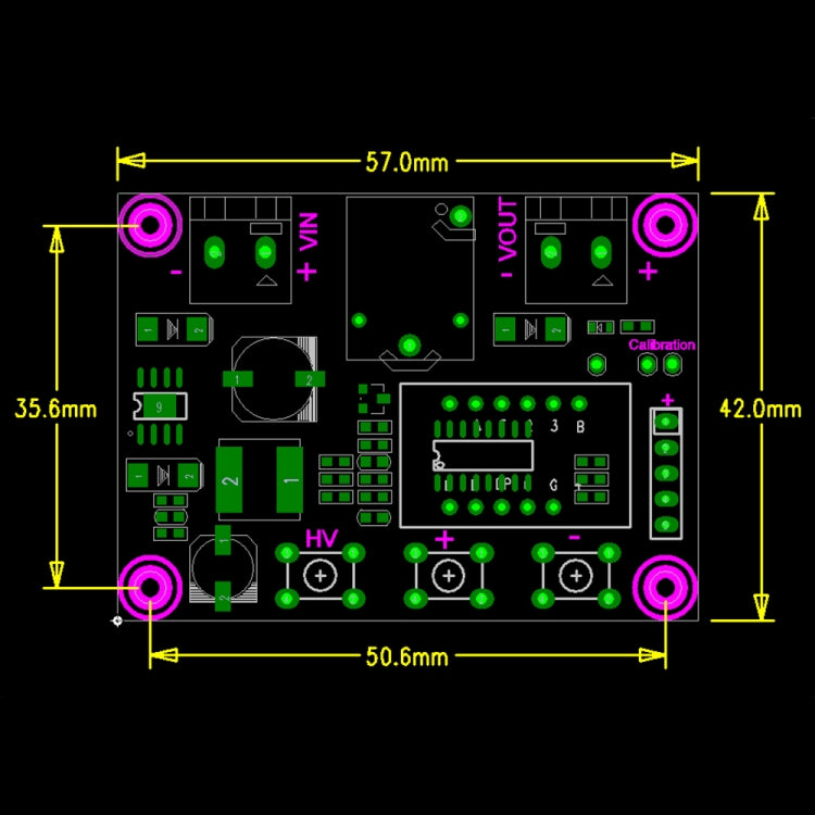 JH-M609 Battery DC Voltage Protection Module DC6-80V, JH-M609