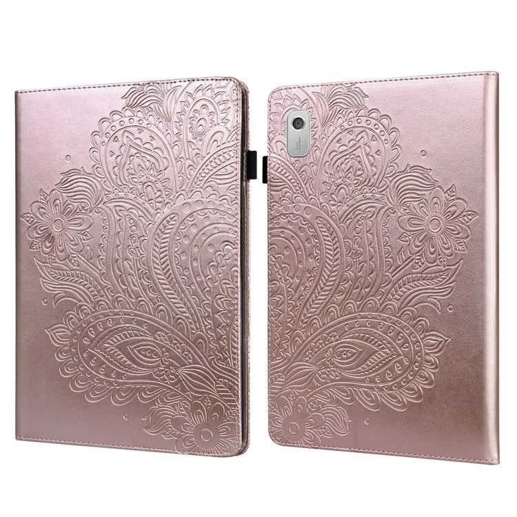 Custodia per tablet in pelle con motivo in rilievo pavone, For Lenovo Tab M8 4th Gen TB-300FU, For Lenovo Tab P11 Gen 2, For Lenovo Tab P11 Pro Gen 2, For Huawei MatePad SE 10.4 2022