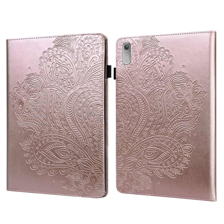 Custodia per tablet in pelle con motivo in rilievo pavone, For Lenovo Tab M8 4th Gen TB-300FU, For Lenovo Tab P11 Gen 2, For Lenovo Tab P11 Pro Gen 2, For Huawei MatePad SE 10.4 2022